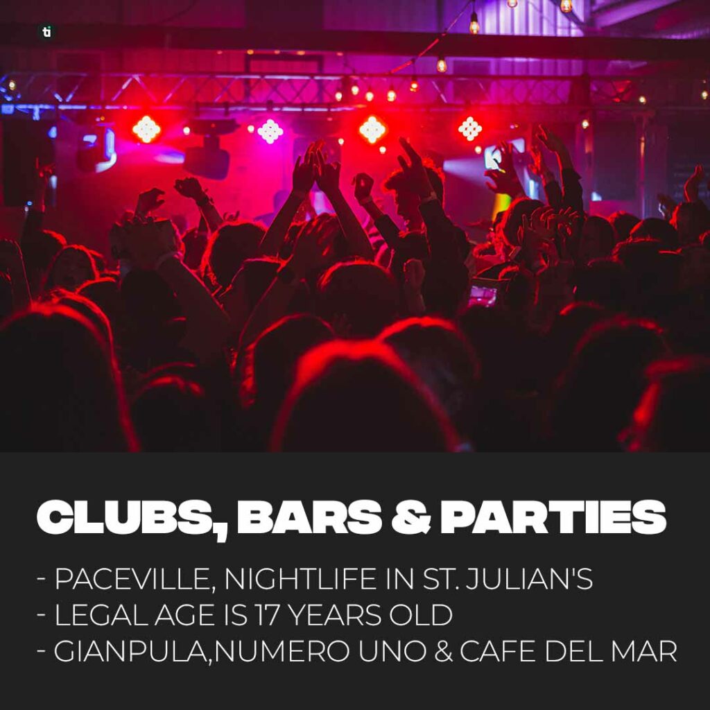 Clubs, bars, parties Tminta
